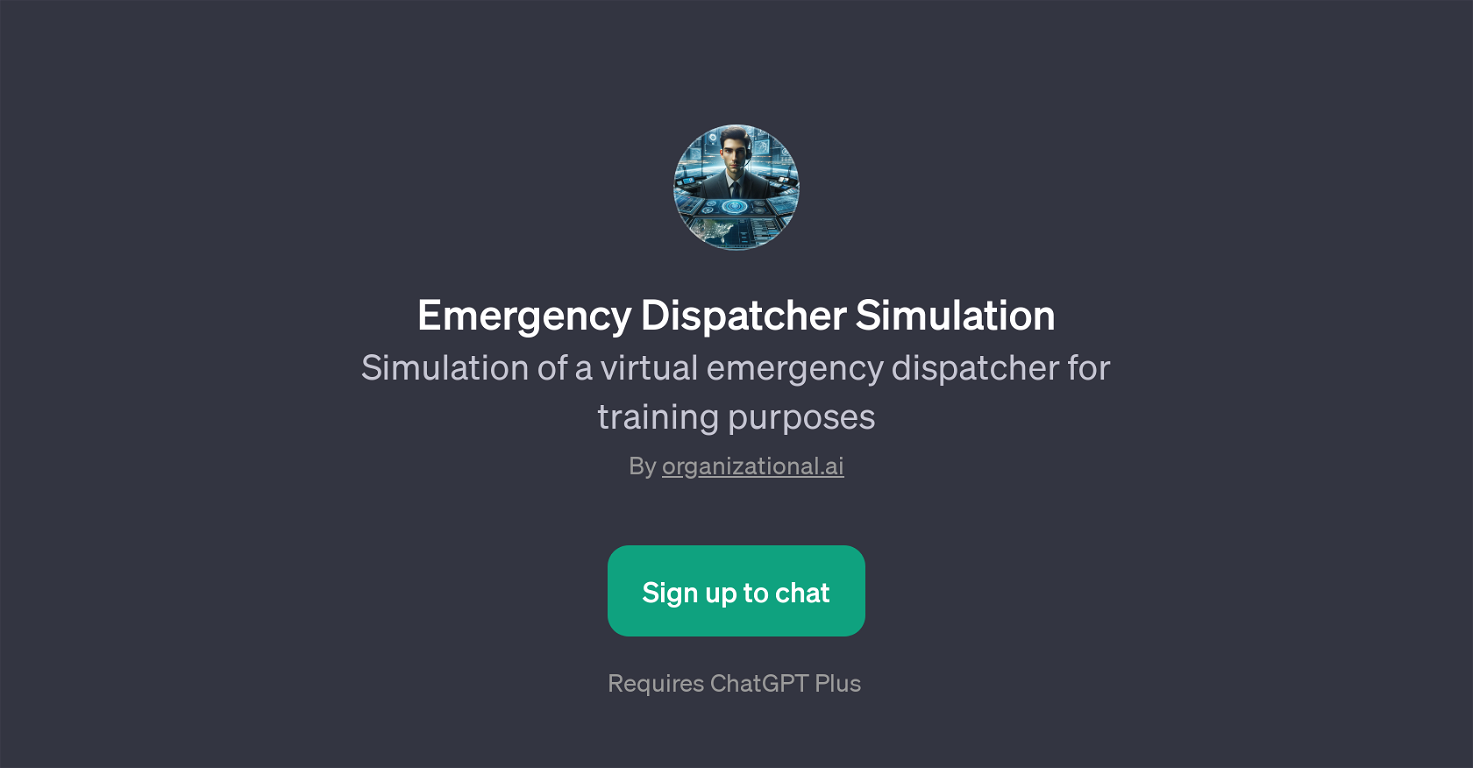 Emergency Dispatcher Simulation website