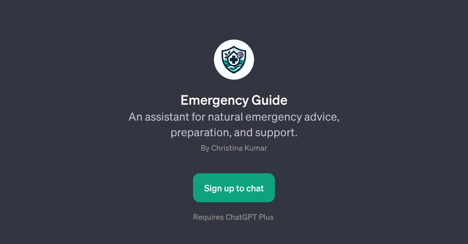 Emergency Guide website
