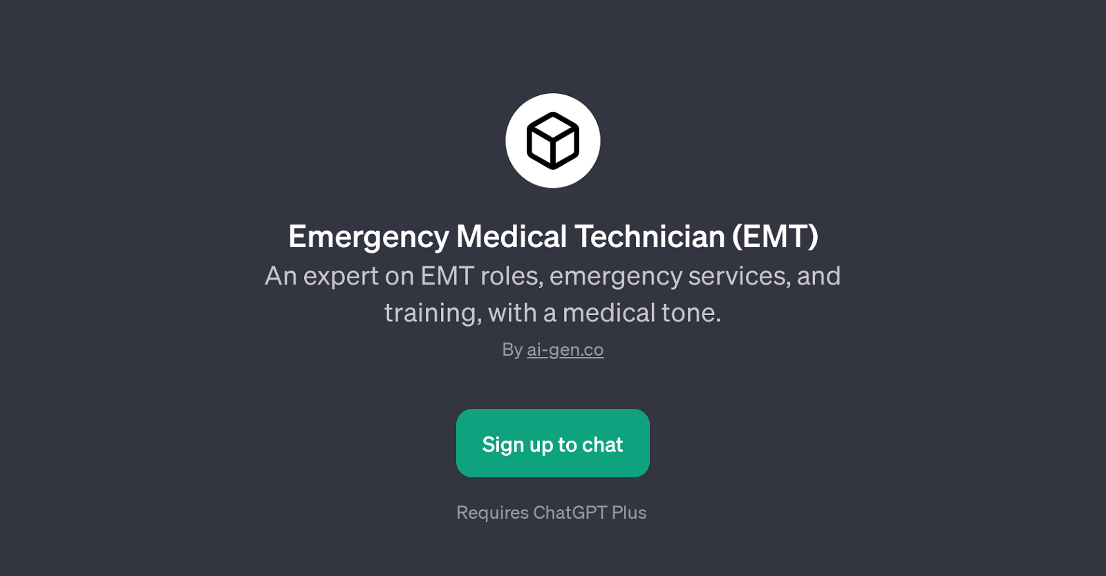 Emergency Medical Technician (EMT) website