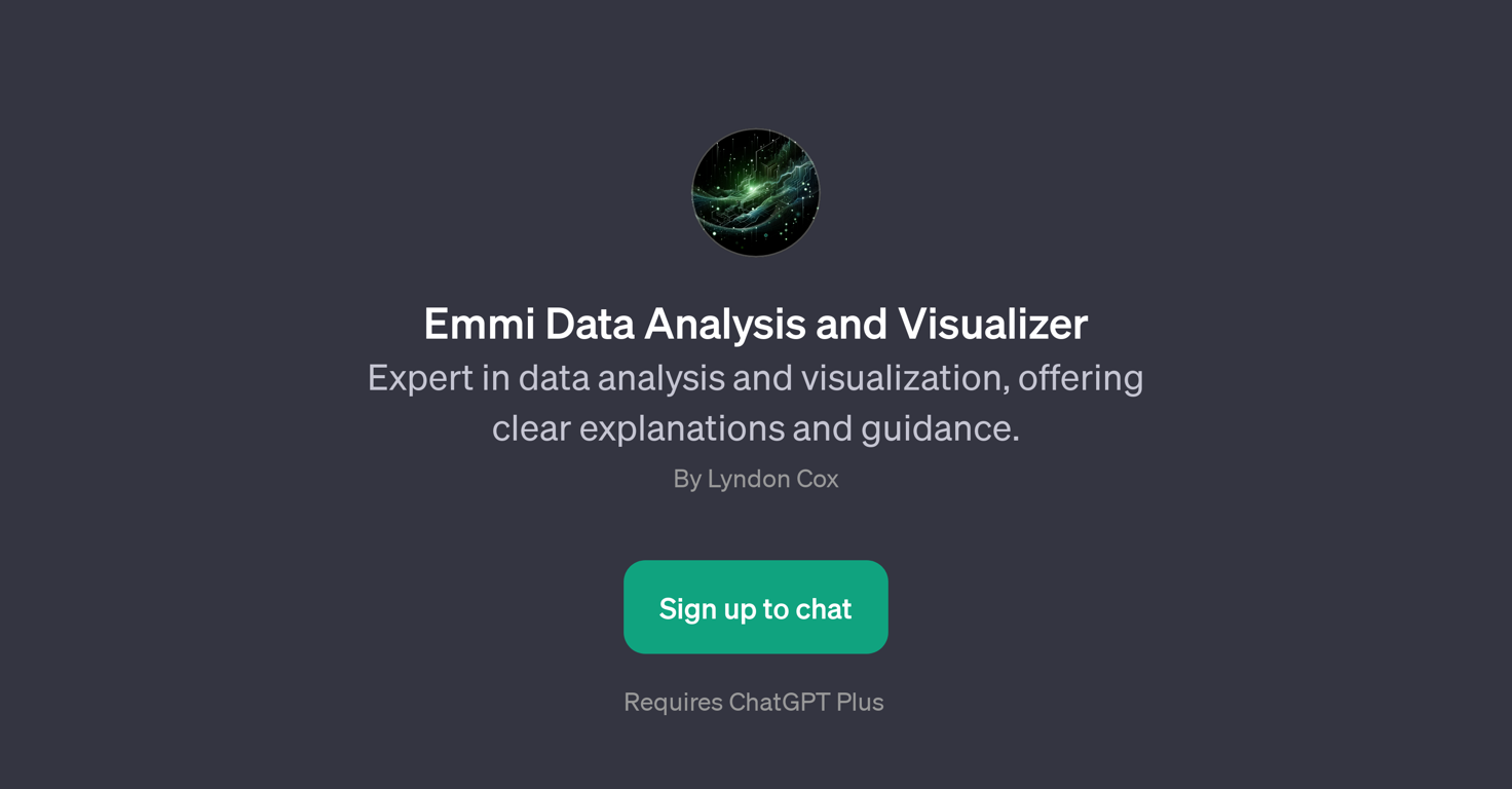 Emmi Data Analysis and Visualizer website