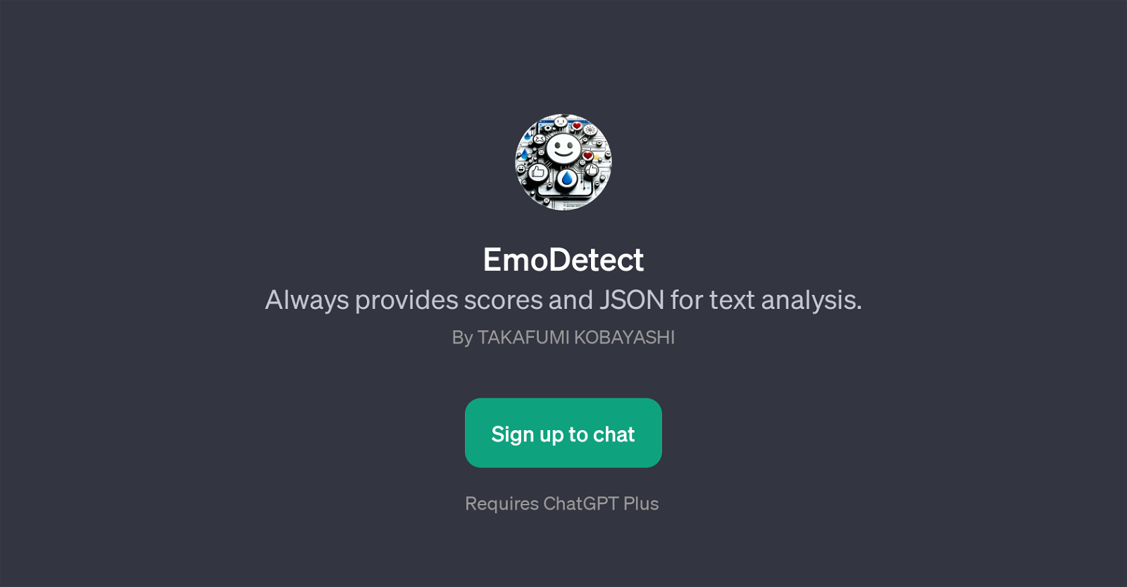 EmoDetect website