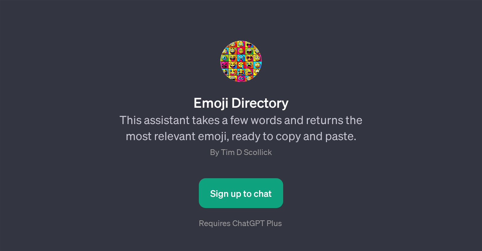 Emoji Directory website