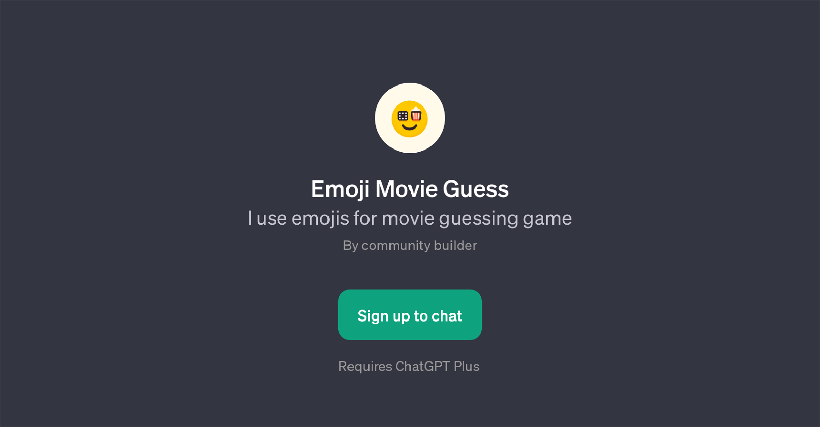 Emoji Movie Guess website