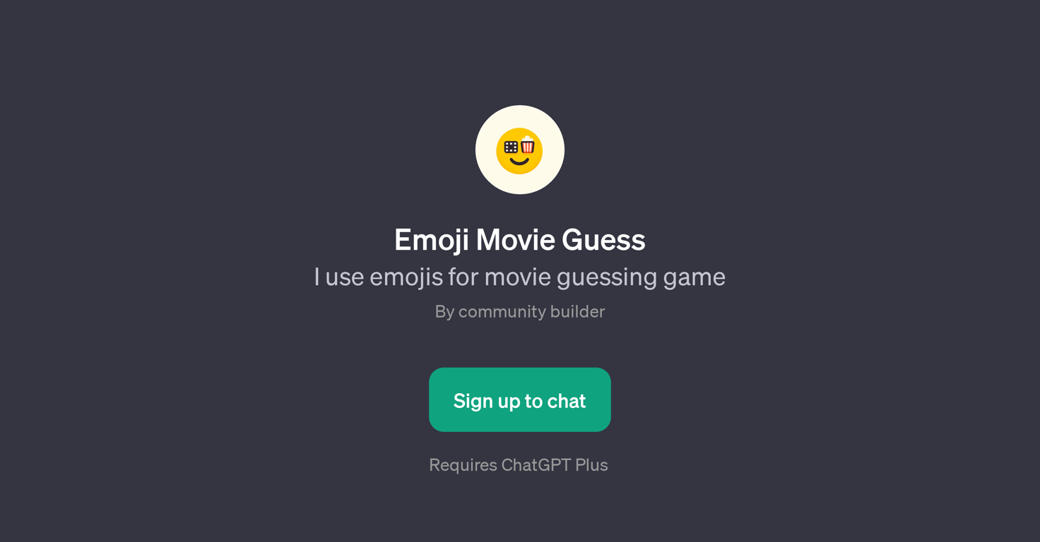 Emoji Movie Guess website