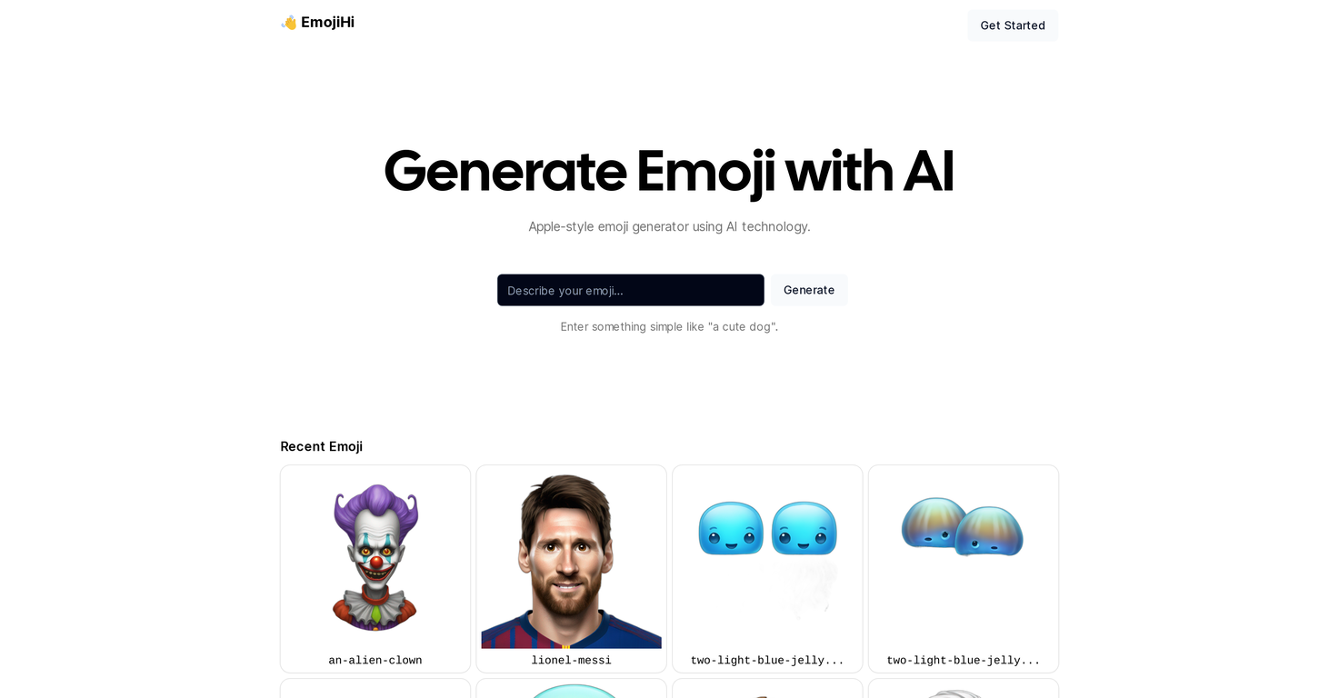 EmojiHi website