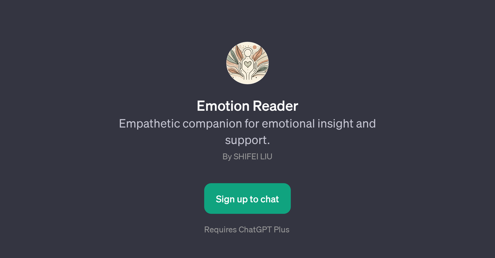 Emotion Reader website