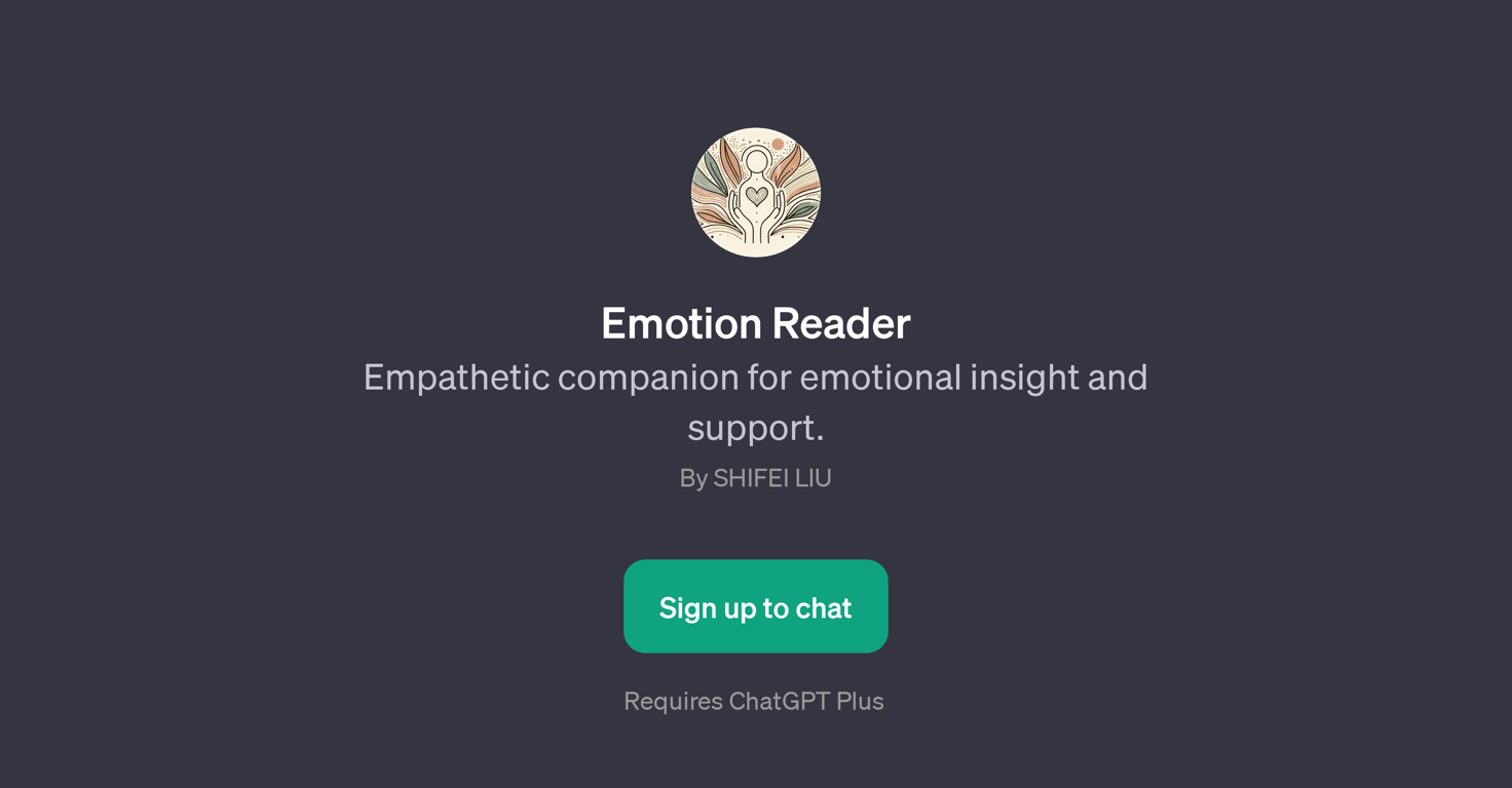 Emotion Reader website