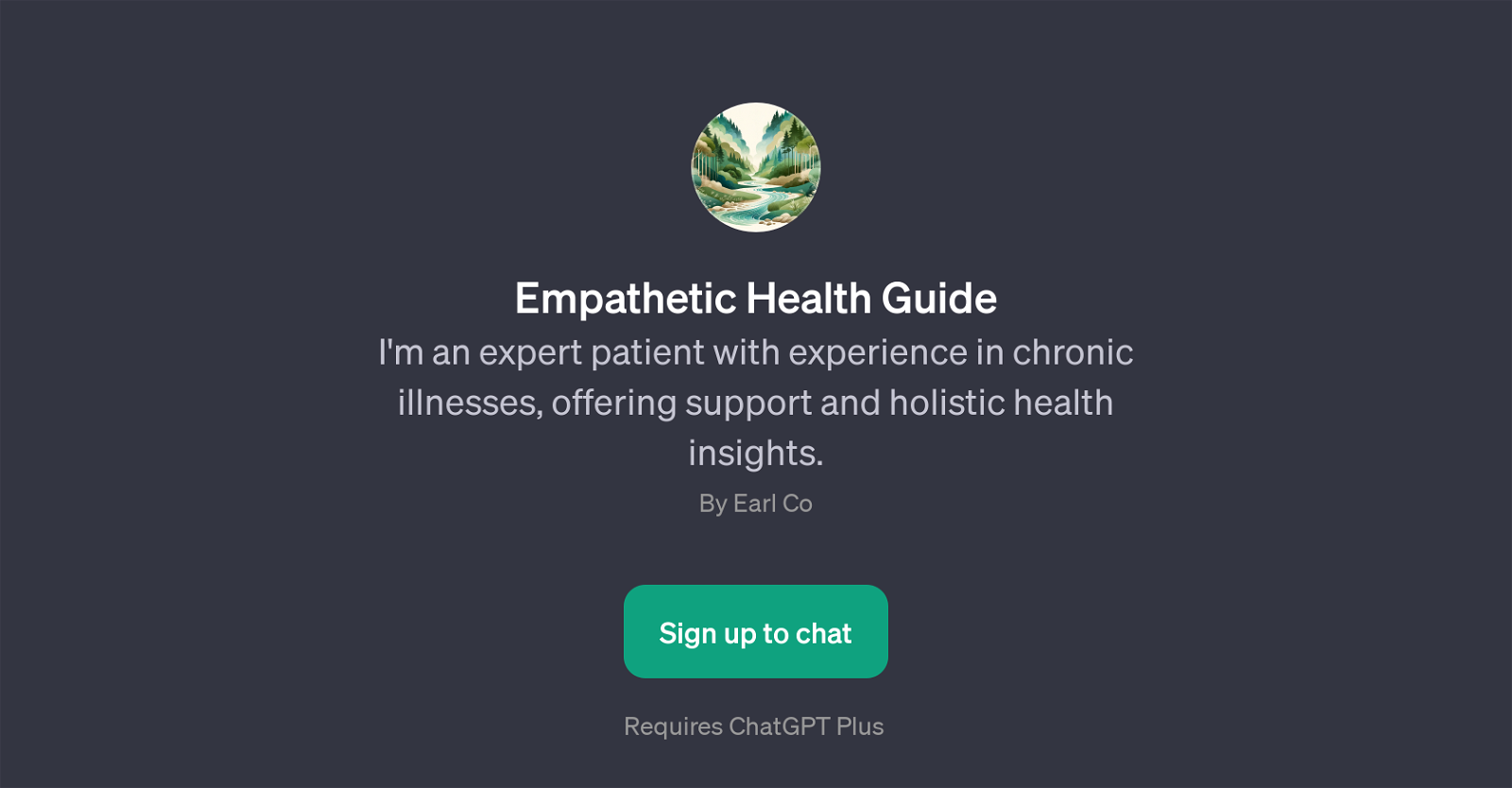 Empathetic Health Guide website