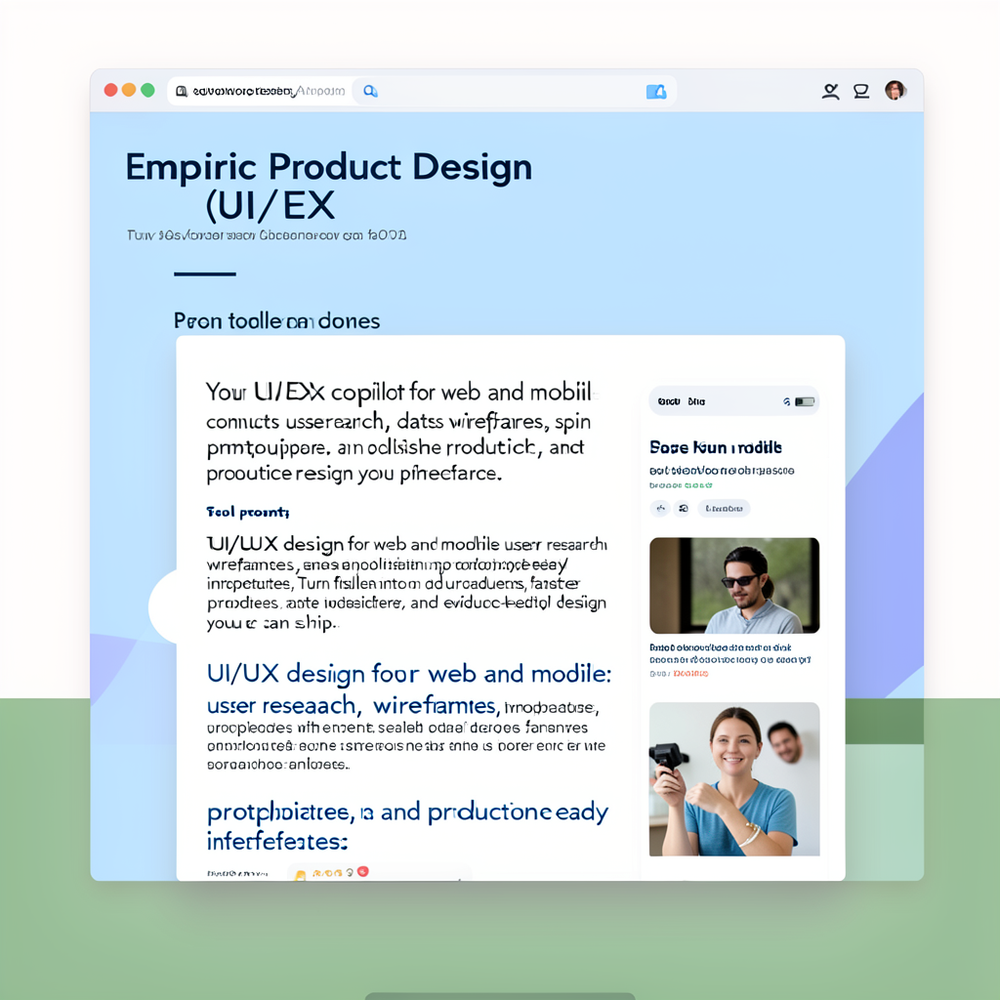 Empiric Product Design (UI/UX) website