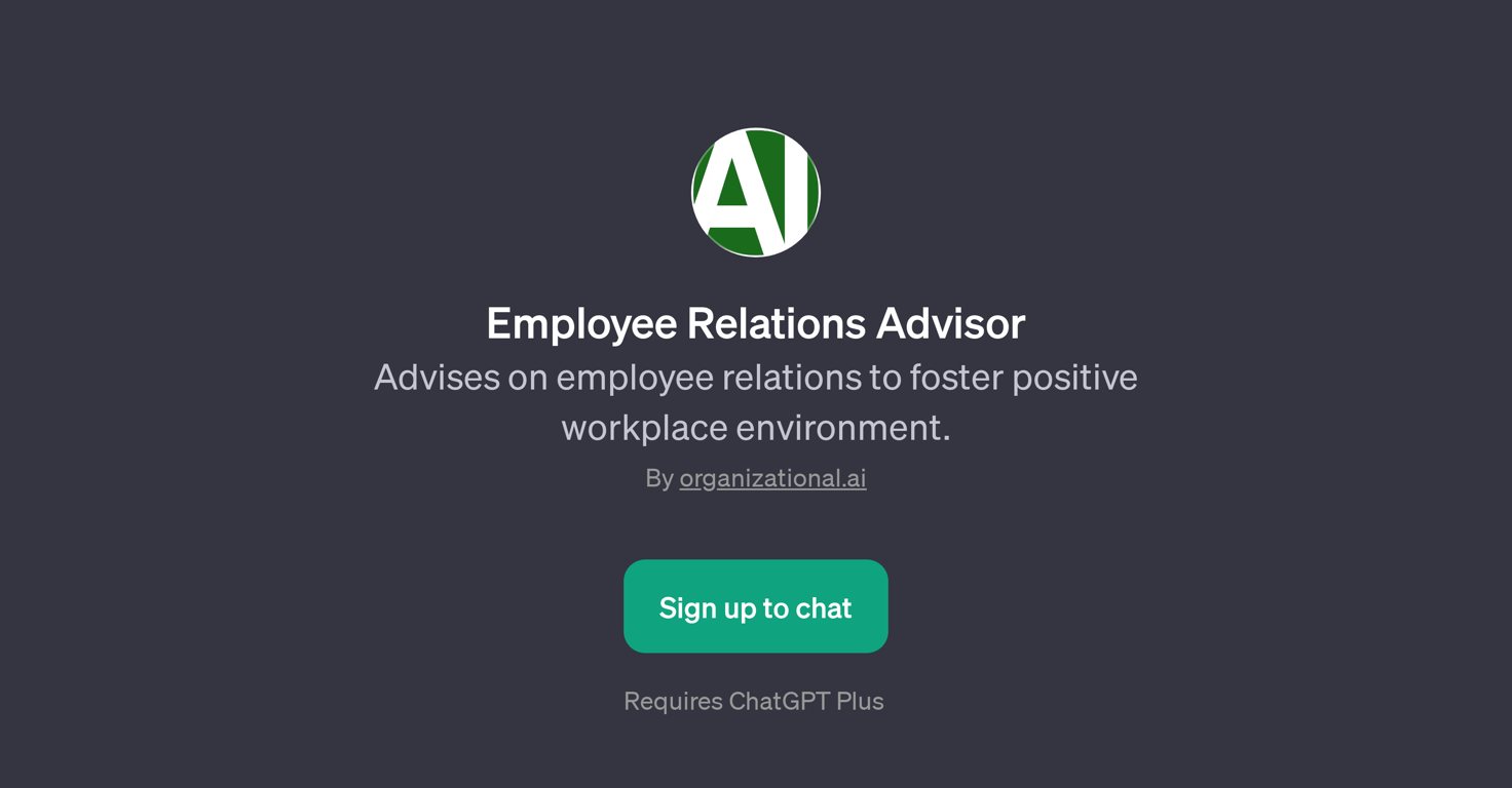 Employee Relations Advisor website