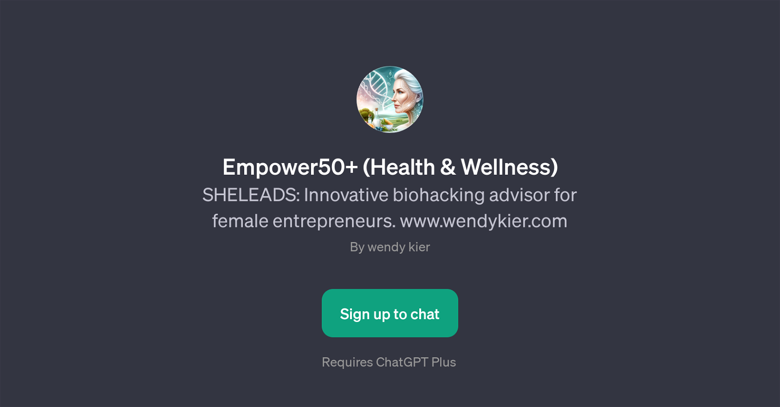 Empower50+ (Health & Wellness) website