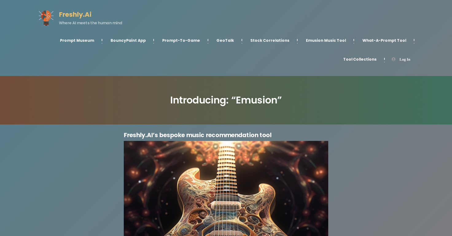 Emusion website