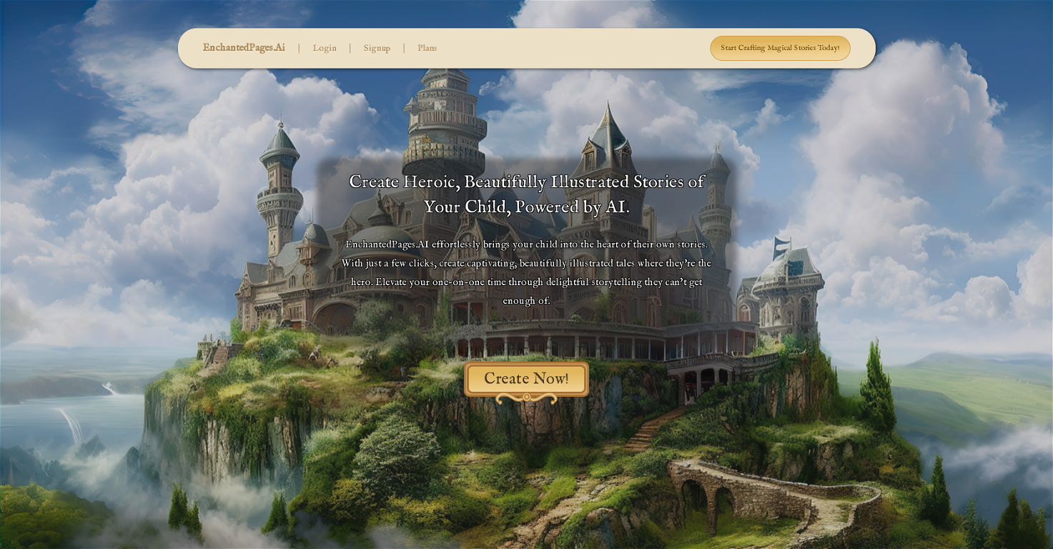 EnchantedPages website