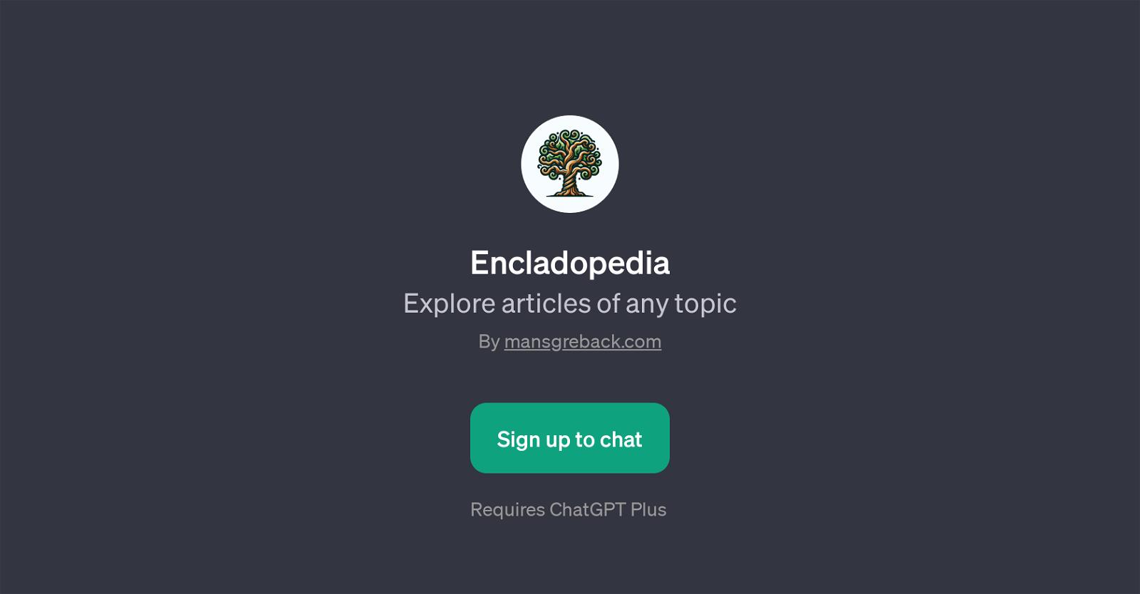 Encladopedia website