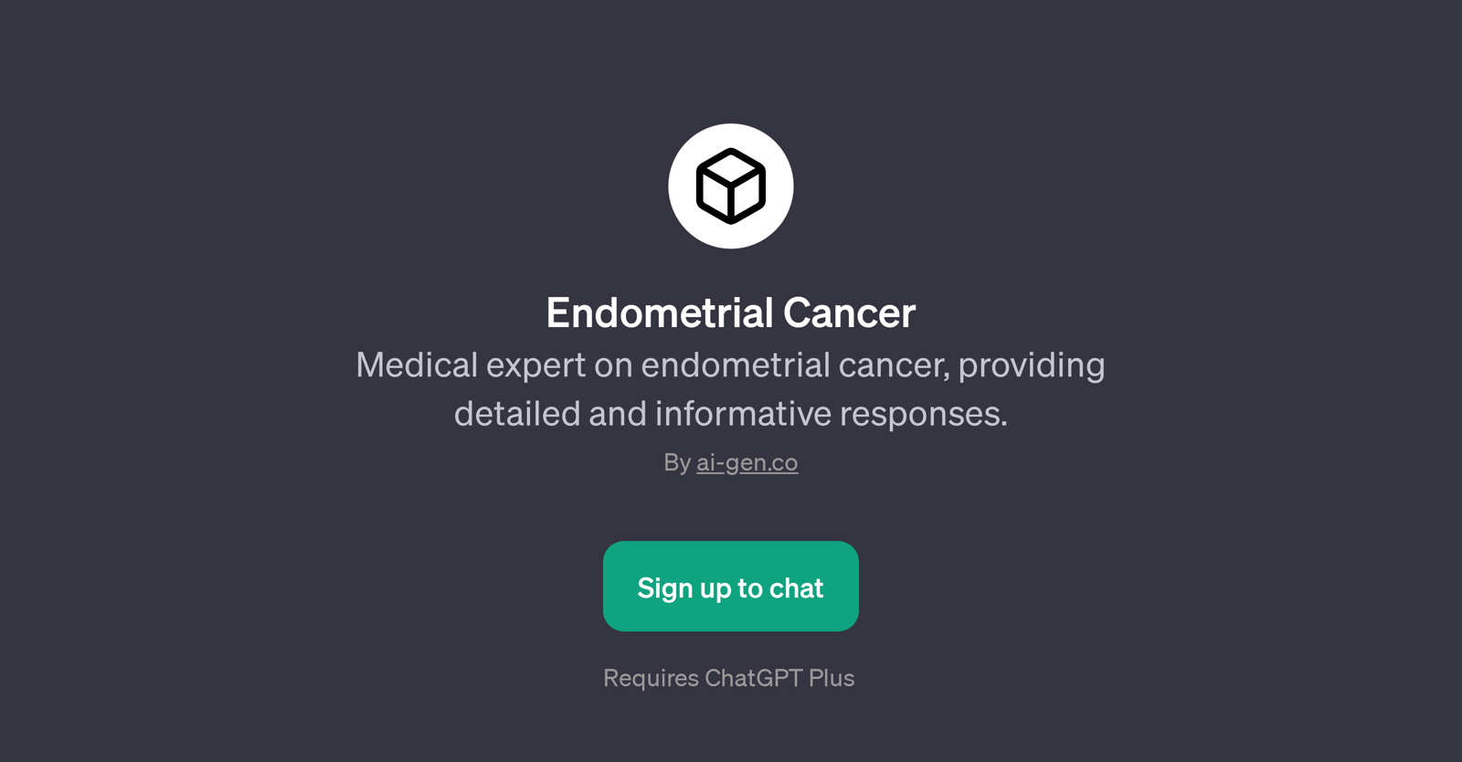 Endometrial Cancer website