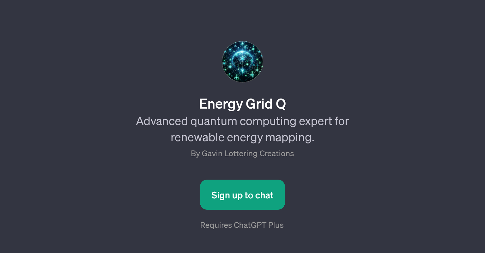 Energy Grid Q website
