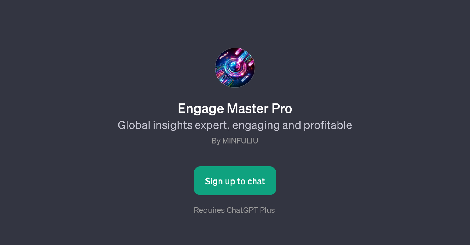 Engage Master Pro website