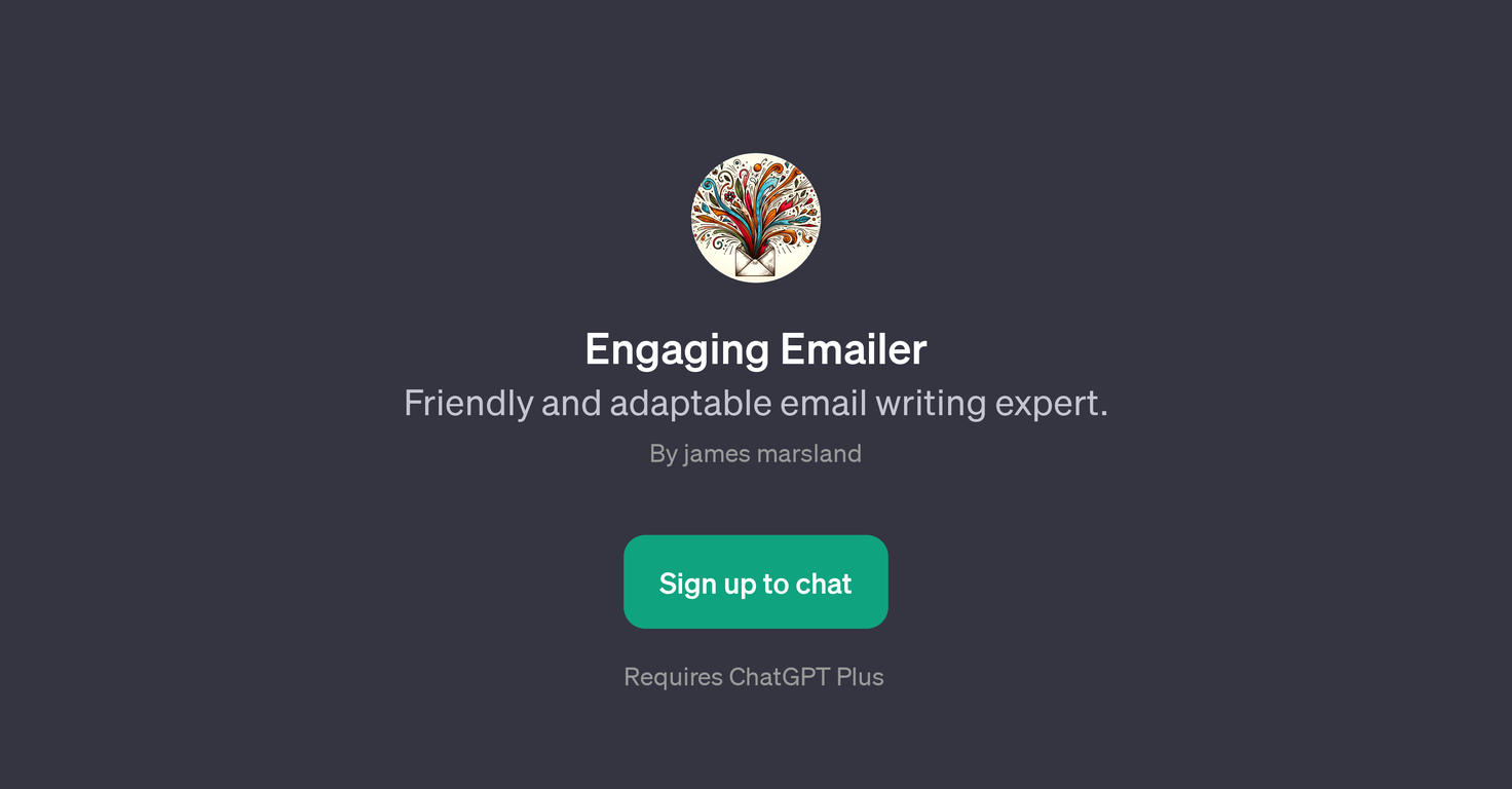 Engaging Emailer website