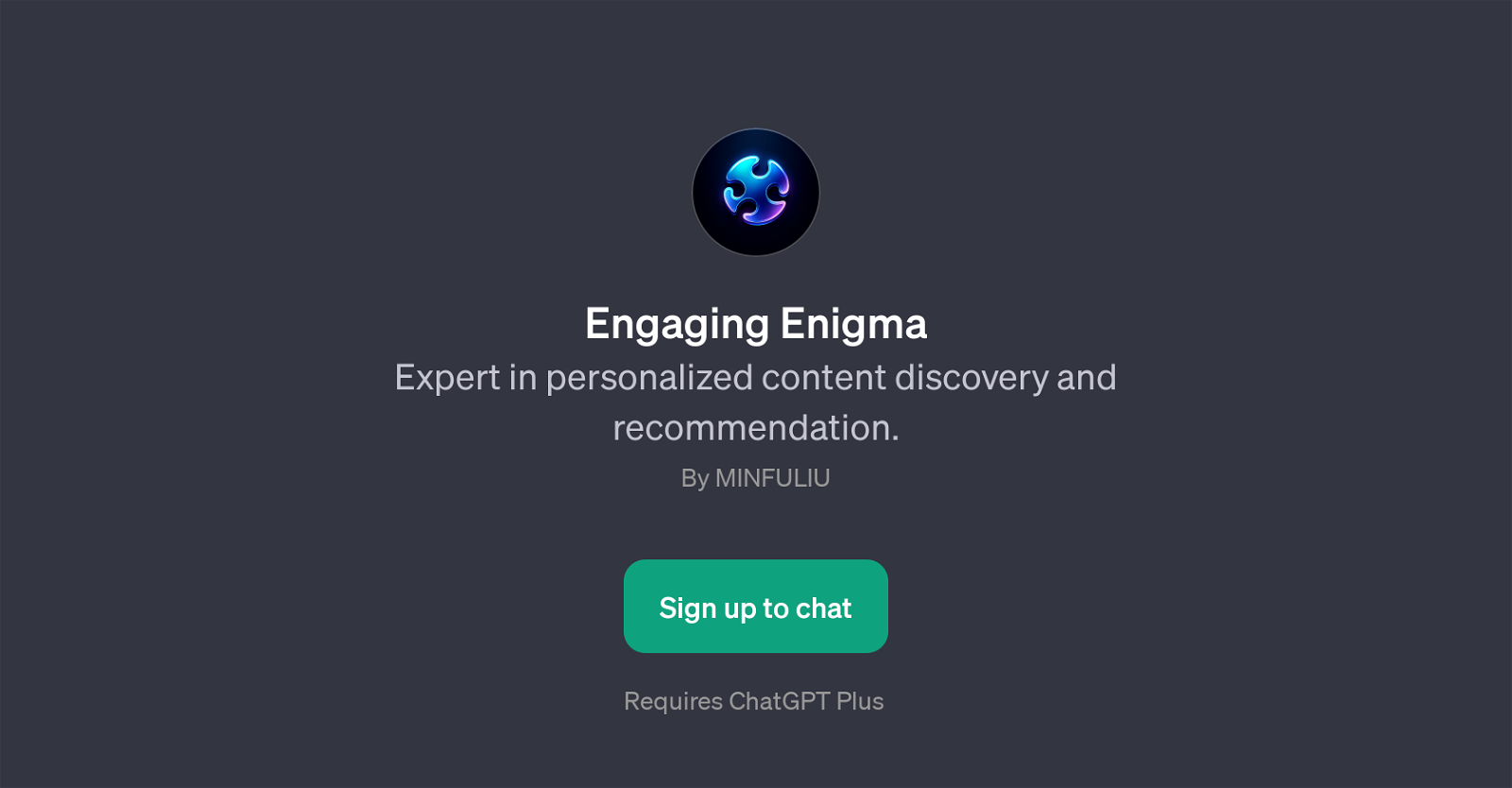 Engaging Enigma website