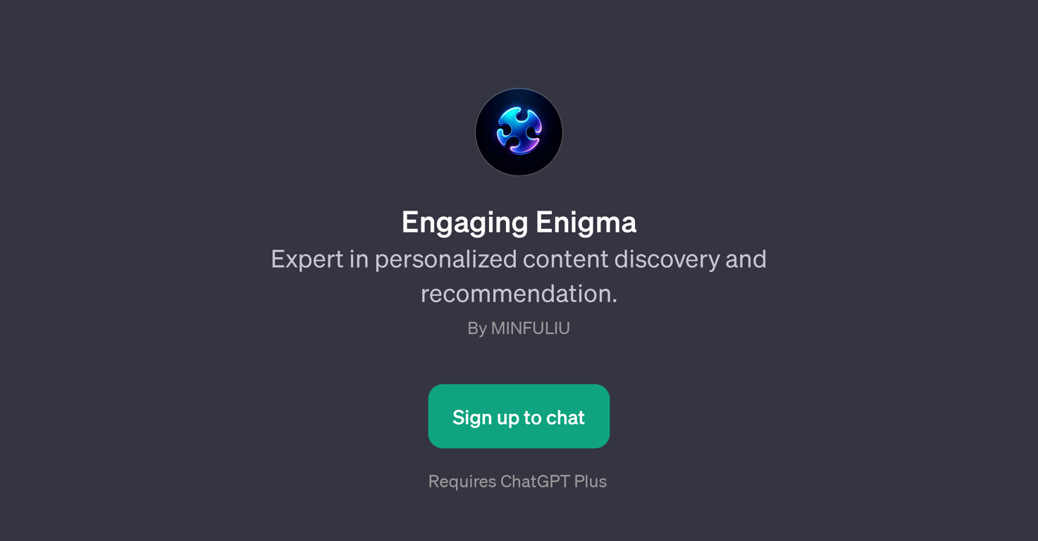 Engaging Enigma website