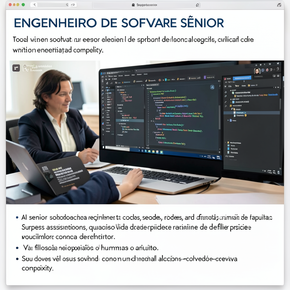 ENGENHEIRO DE SOFTWARE SÊNIOR website