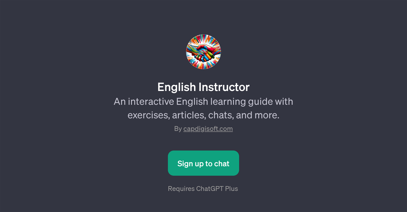 English Instructor website