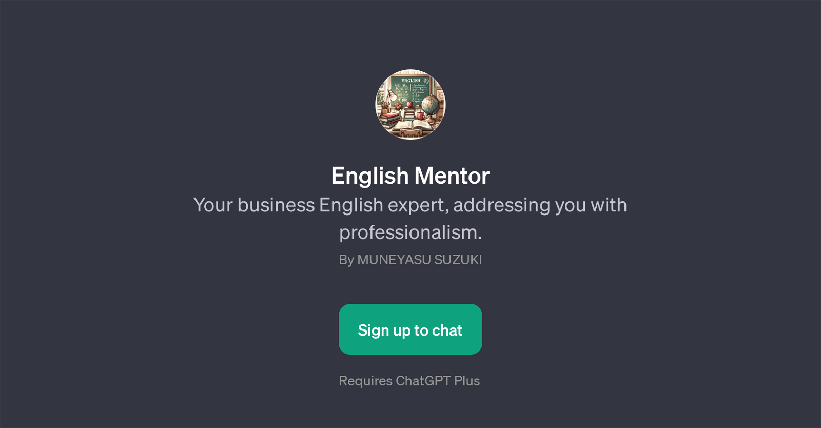 English Mentor website