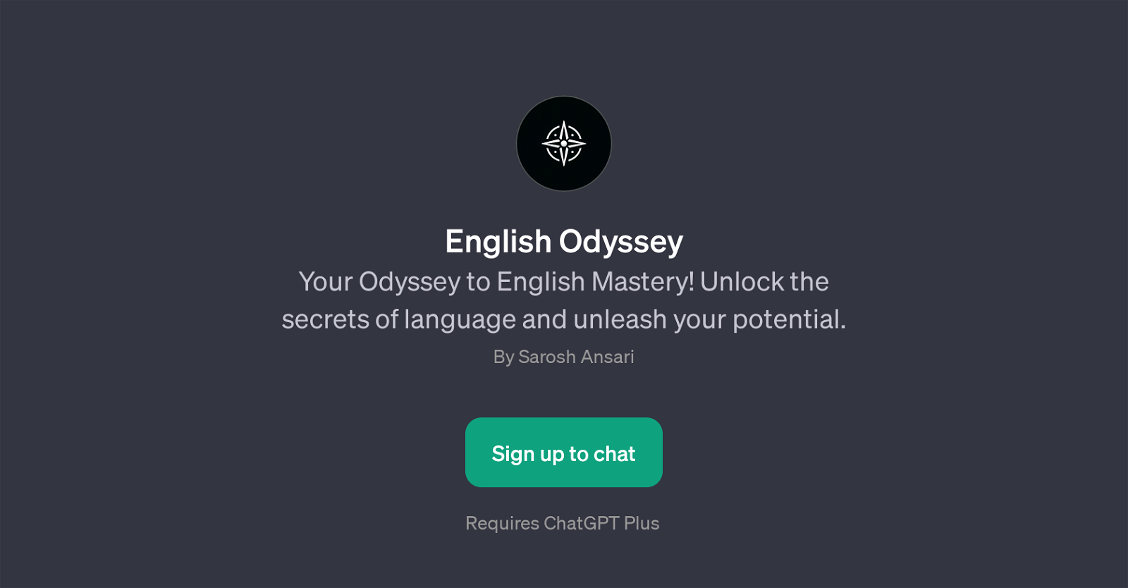 English Odyssey website
