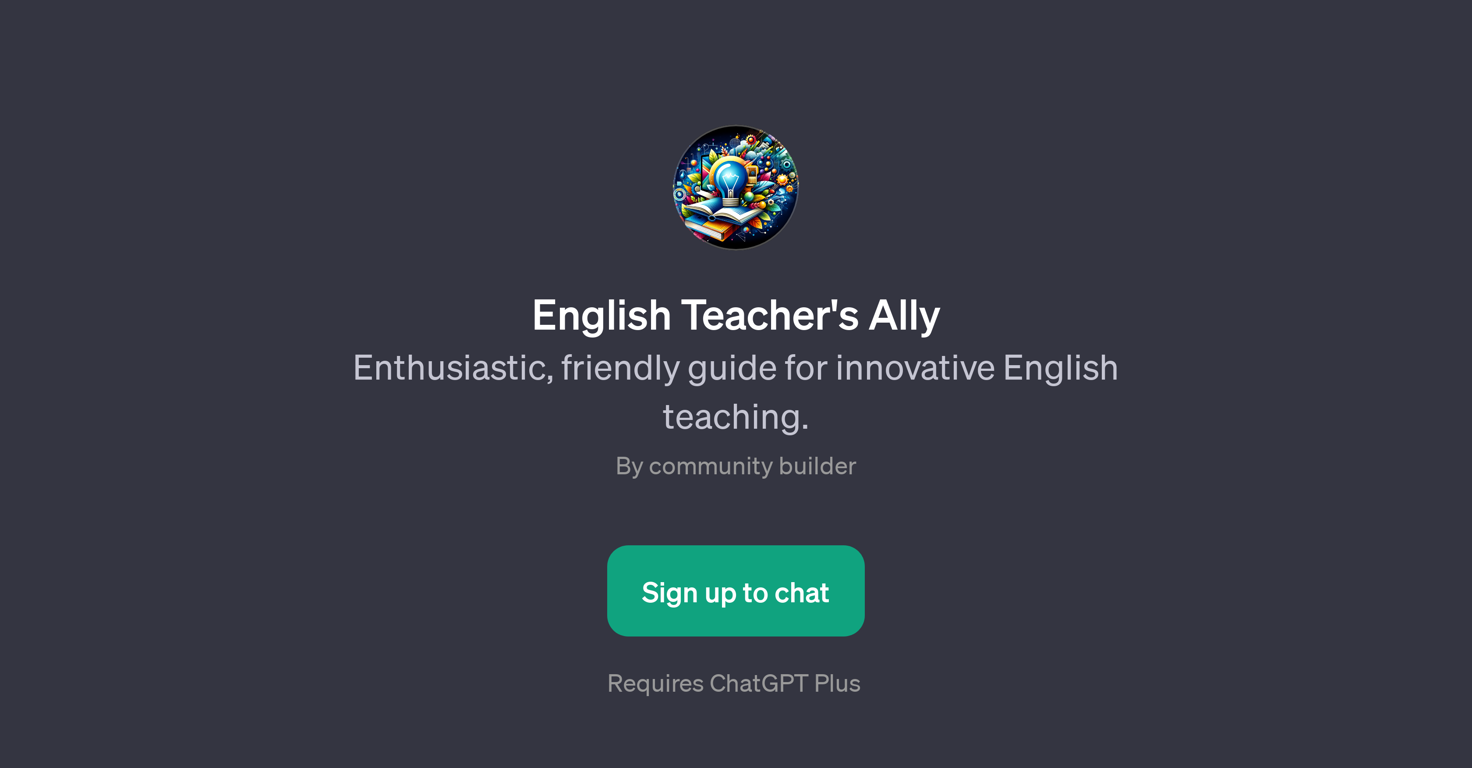 English Teacher's Ally website