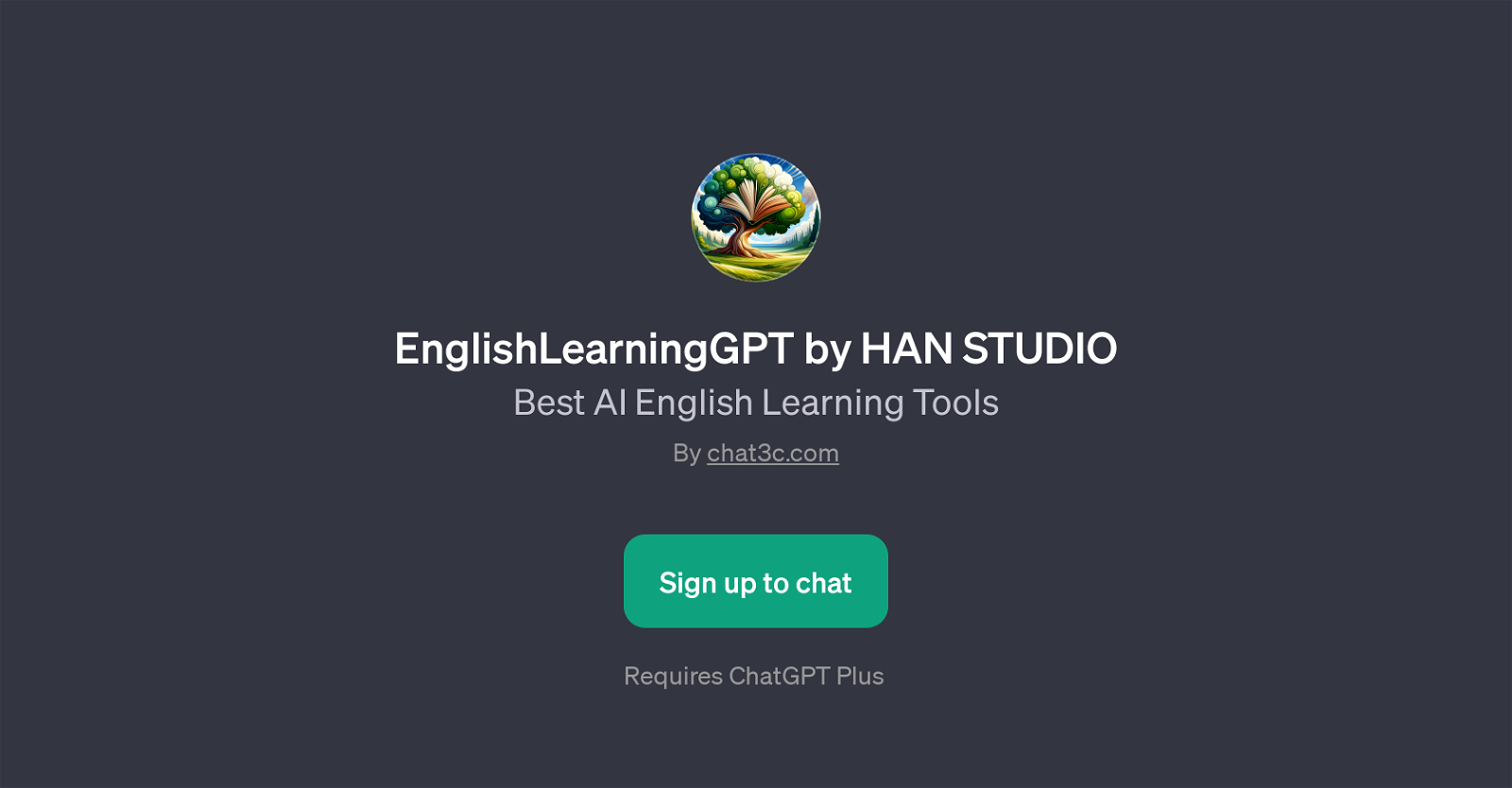 EnglishLearningGPT by HAN STUDIO website