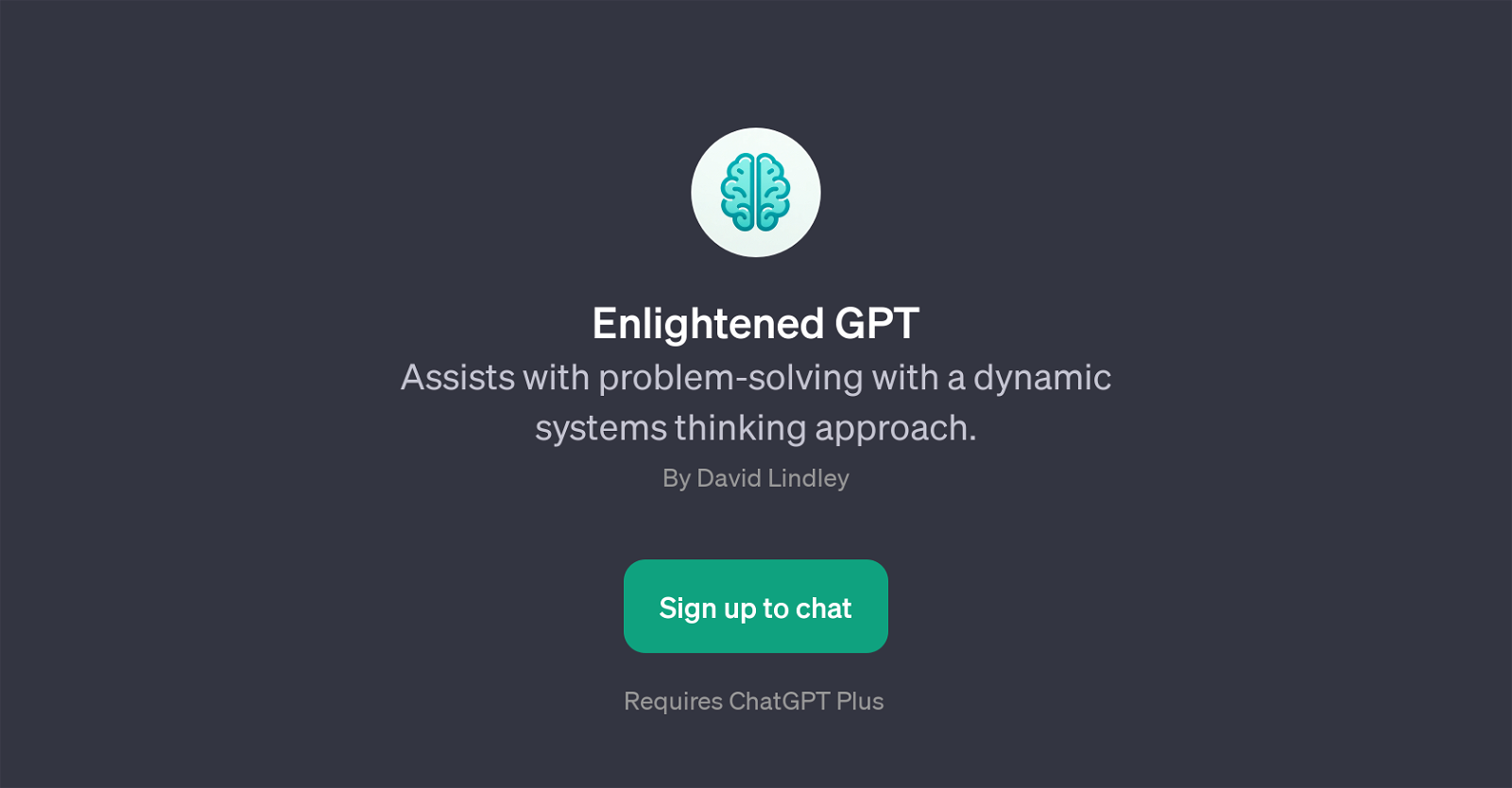 Enlightened GPT website