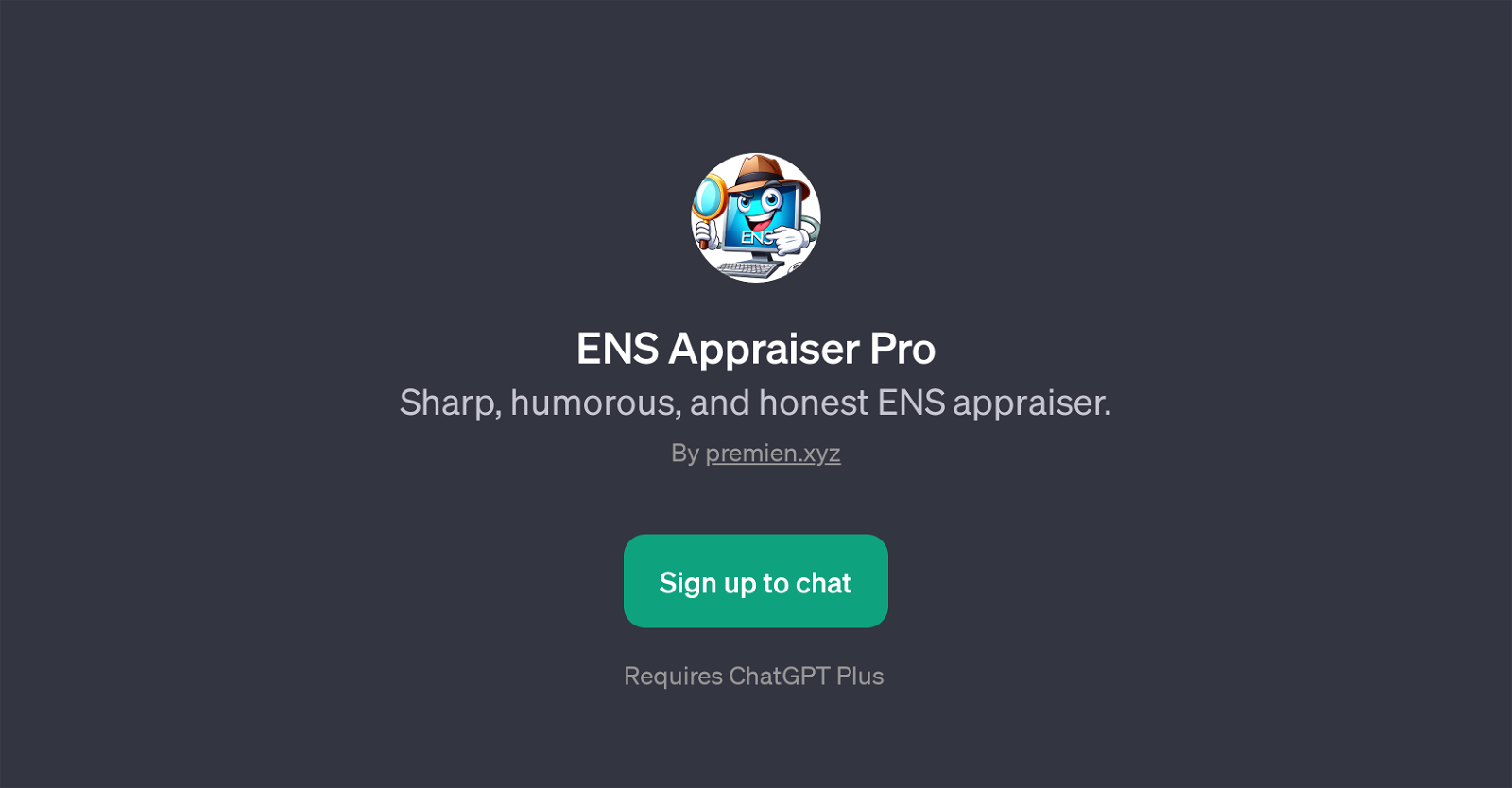 ENS Appraiser Pro website