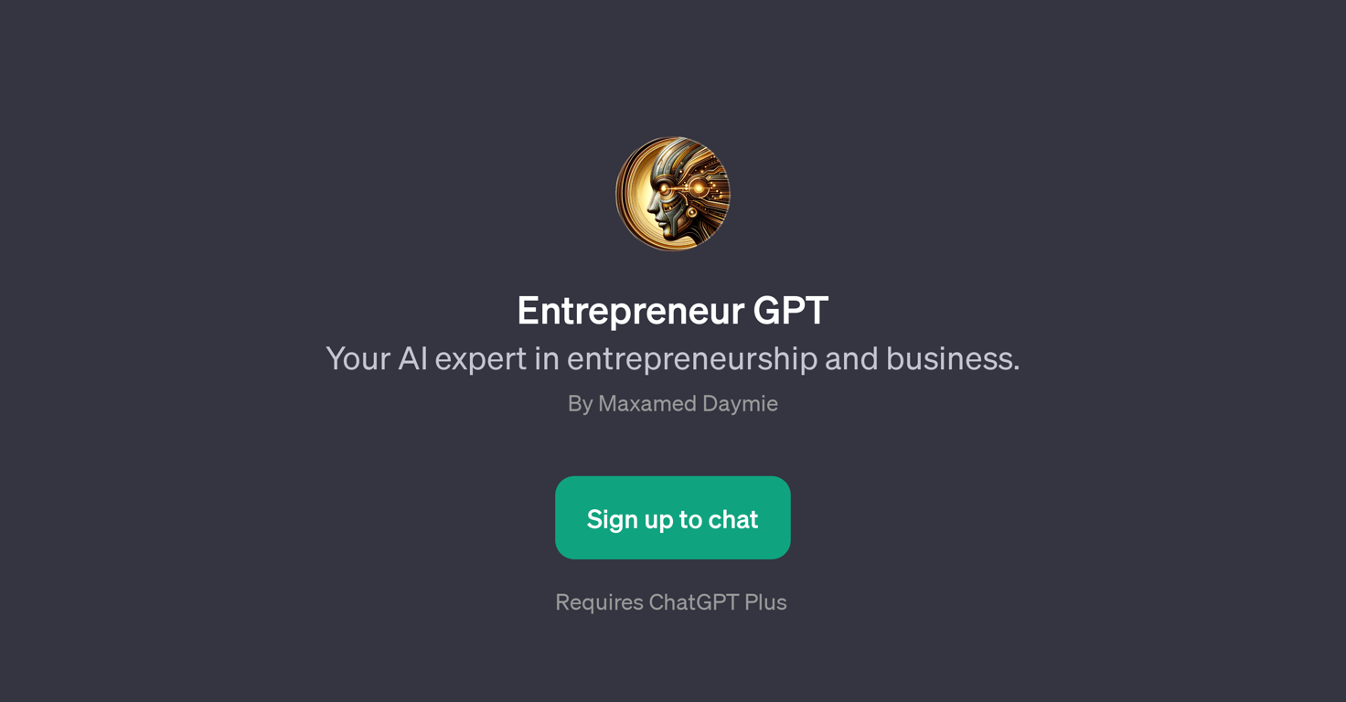 Entrepreneur GPT website