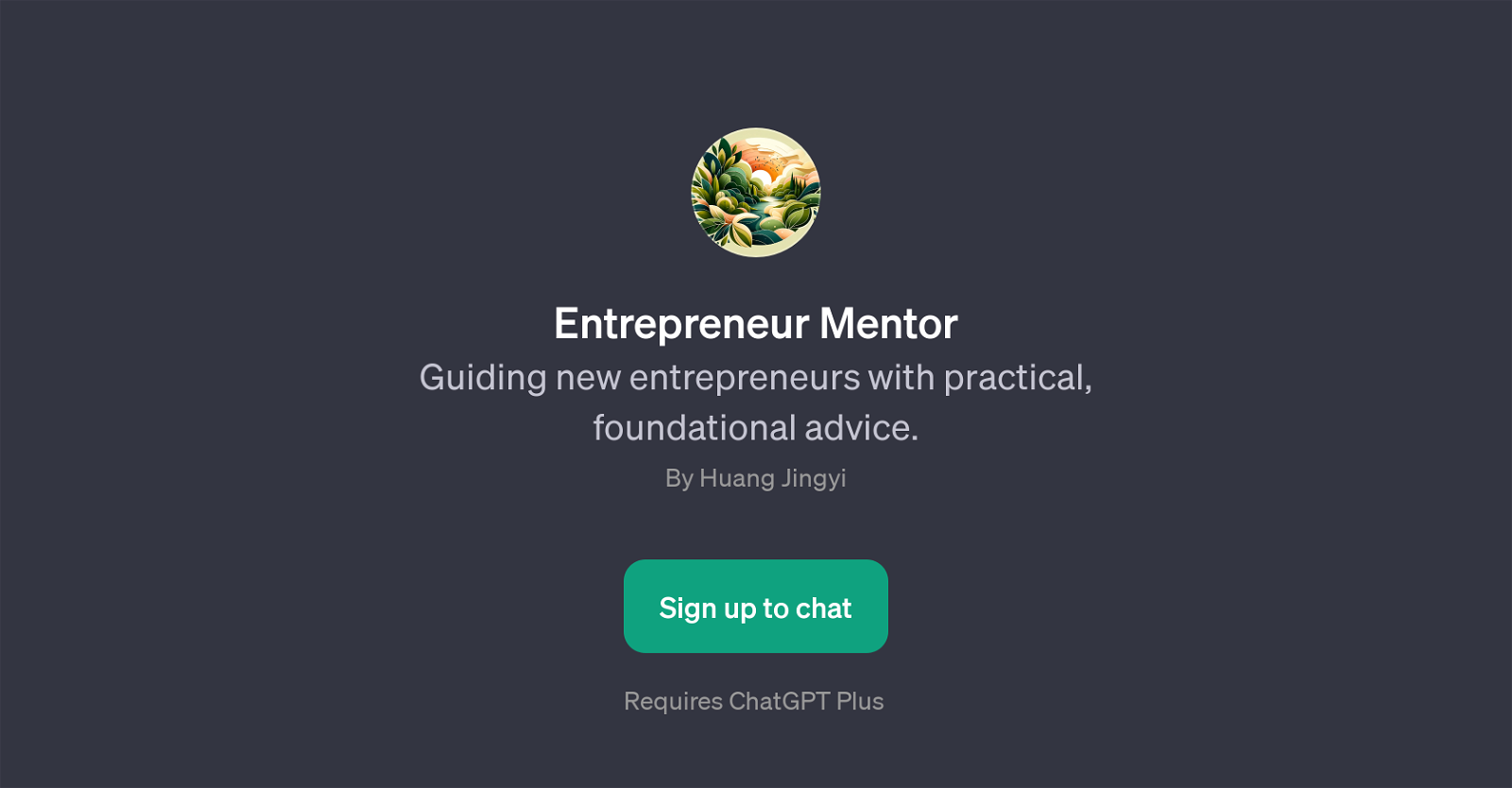Entrepreneur Mentor website