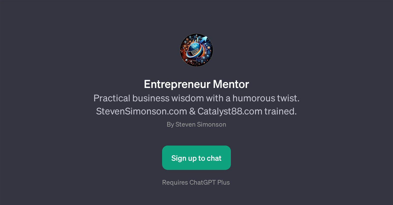 Entrepreneur Mentor website