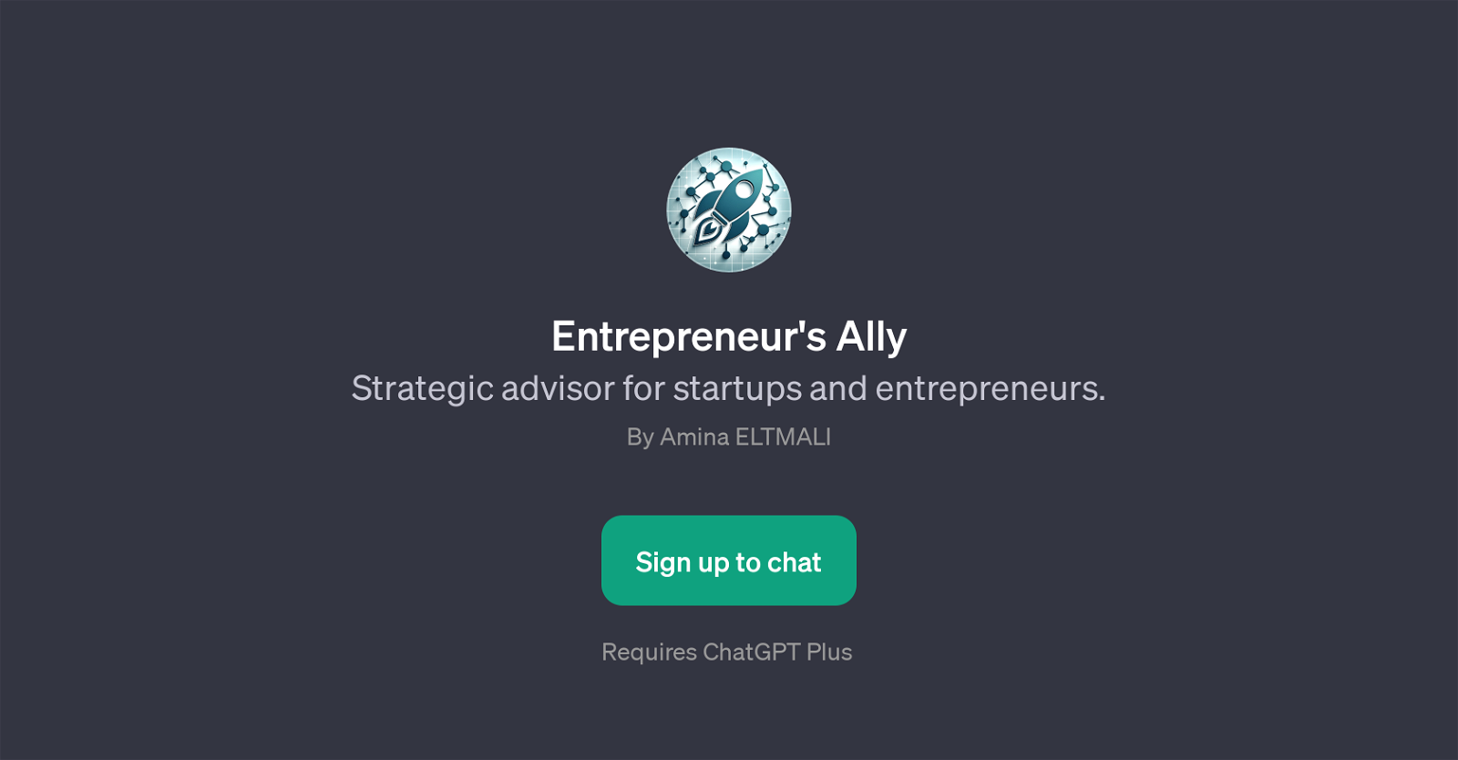 Entrepreneur's Ally website