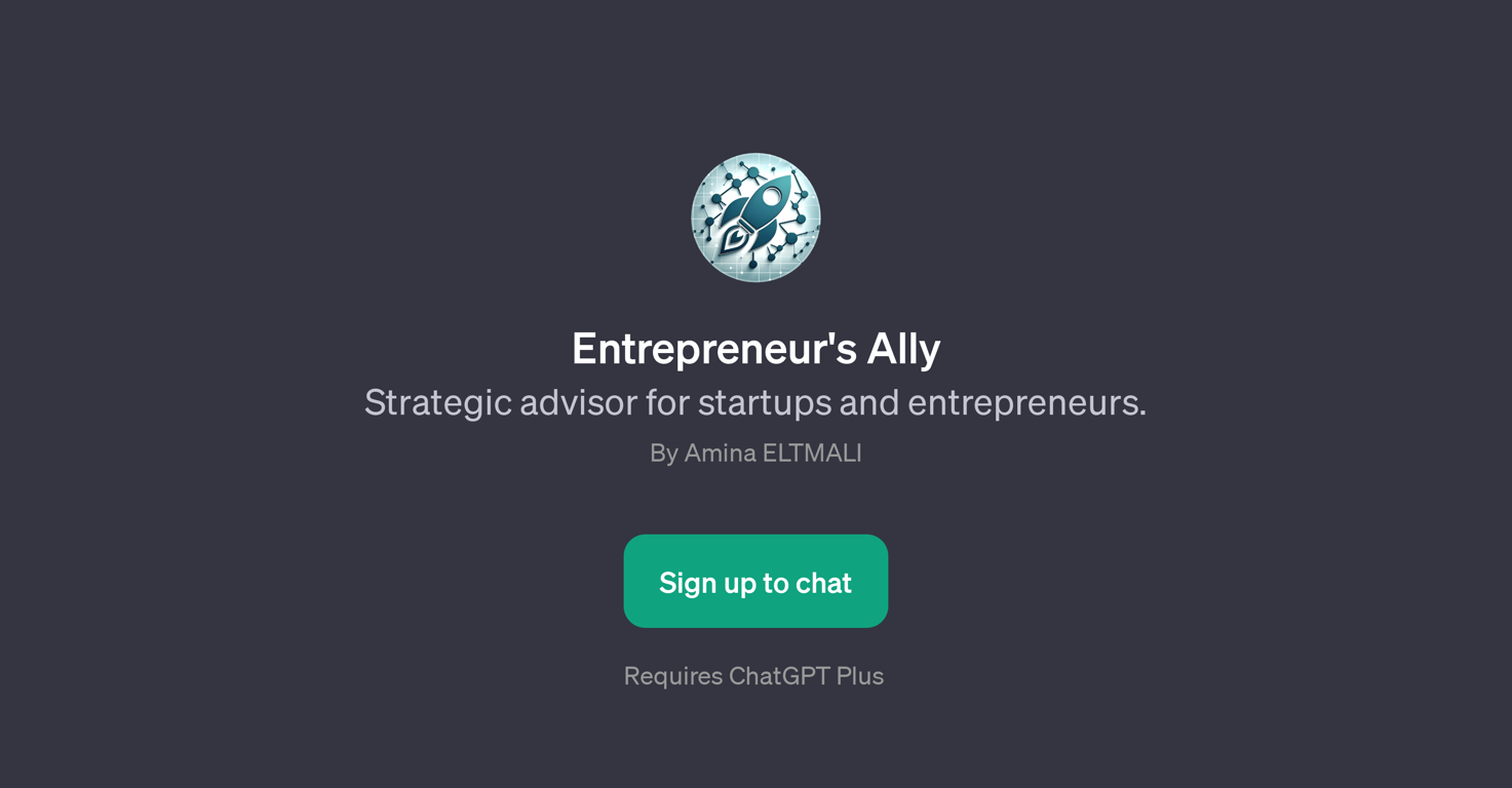 Entrepreneur's Ally website