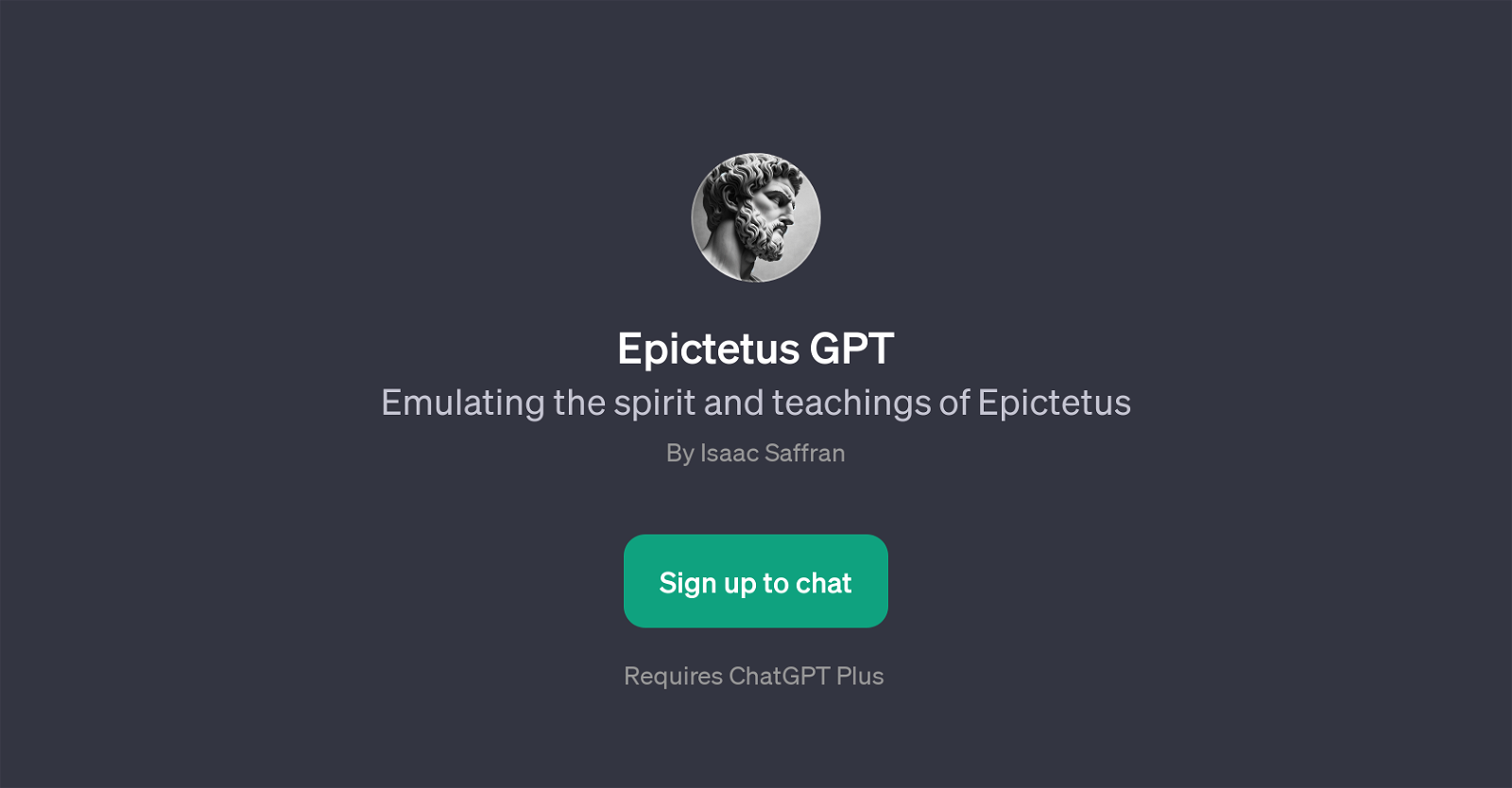 Epictetus GPT website