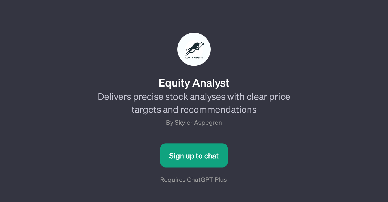 Equity Analyst website