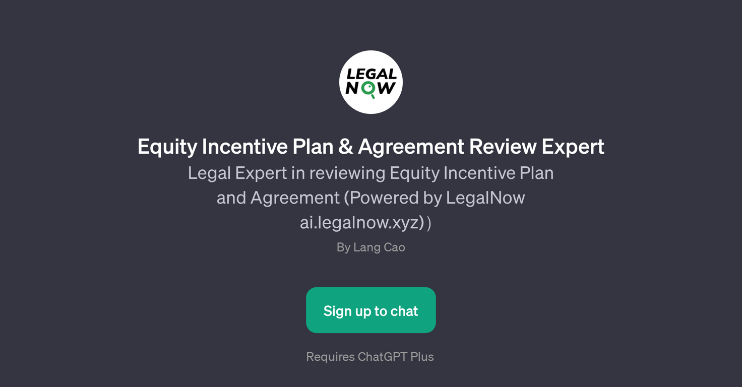 Equity Incentive Plan & Agreement Review Expert website