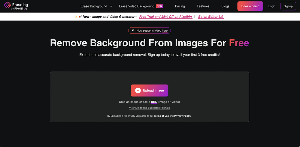 Free Erase.bg - 18 Free AI tools