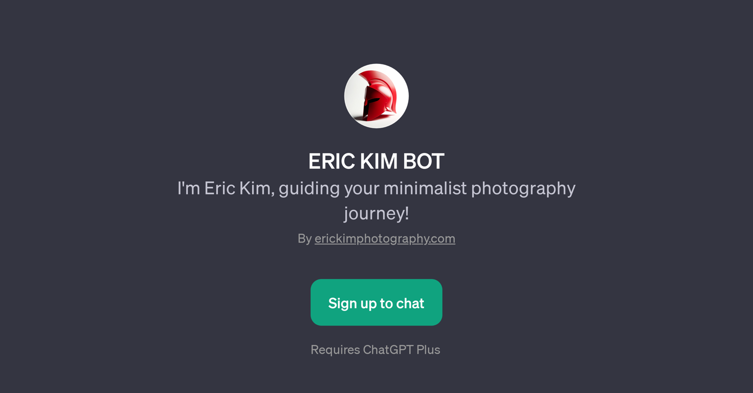 ERIC KIM BOT website