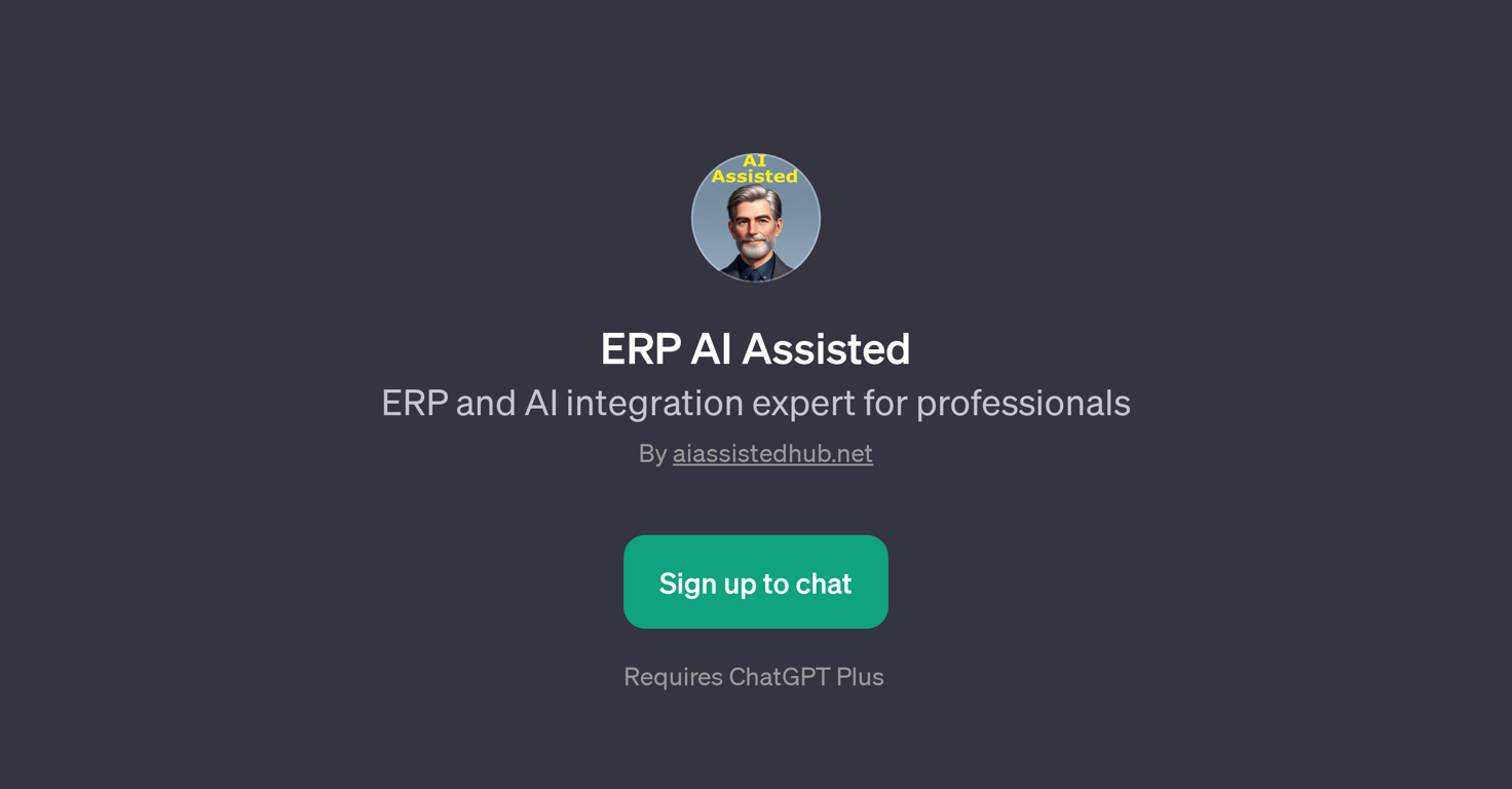 ERP AI Assisted website