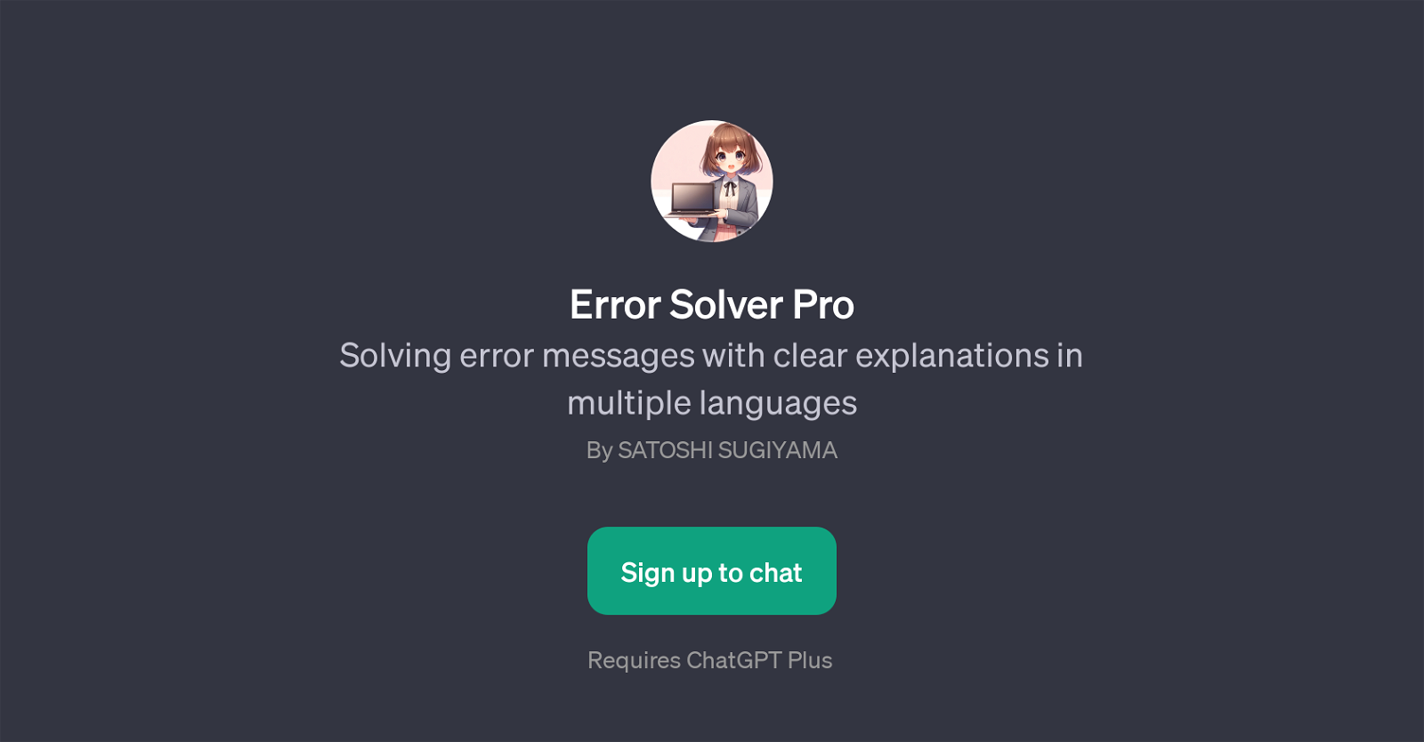 Error Solver Pro website