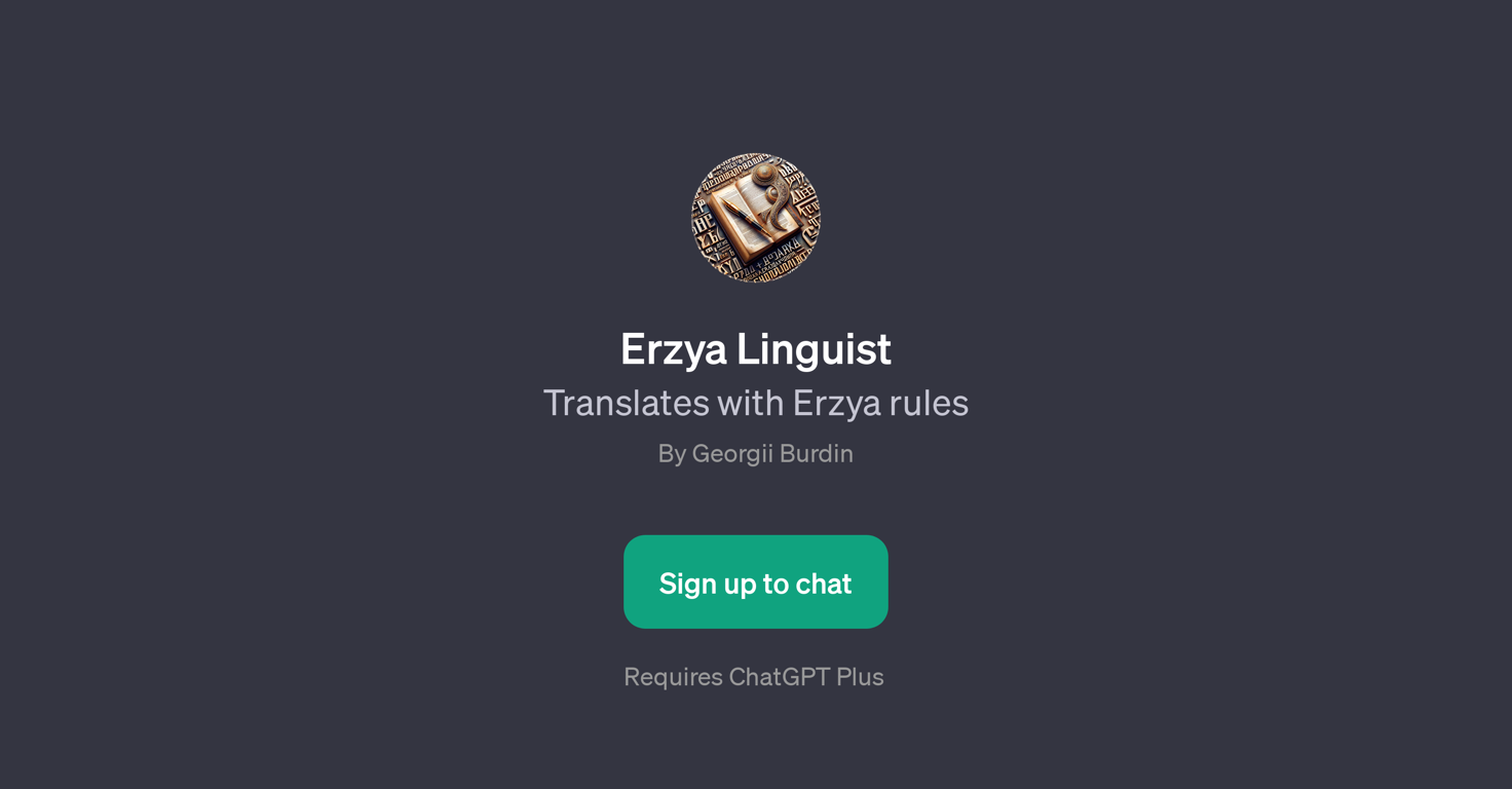 Erzya Linguist website