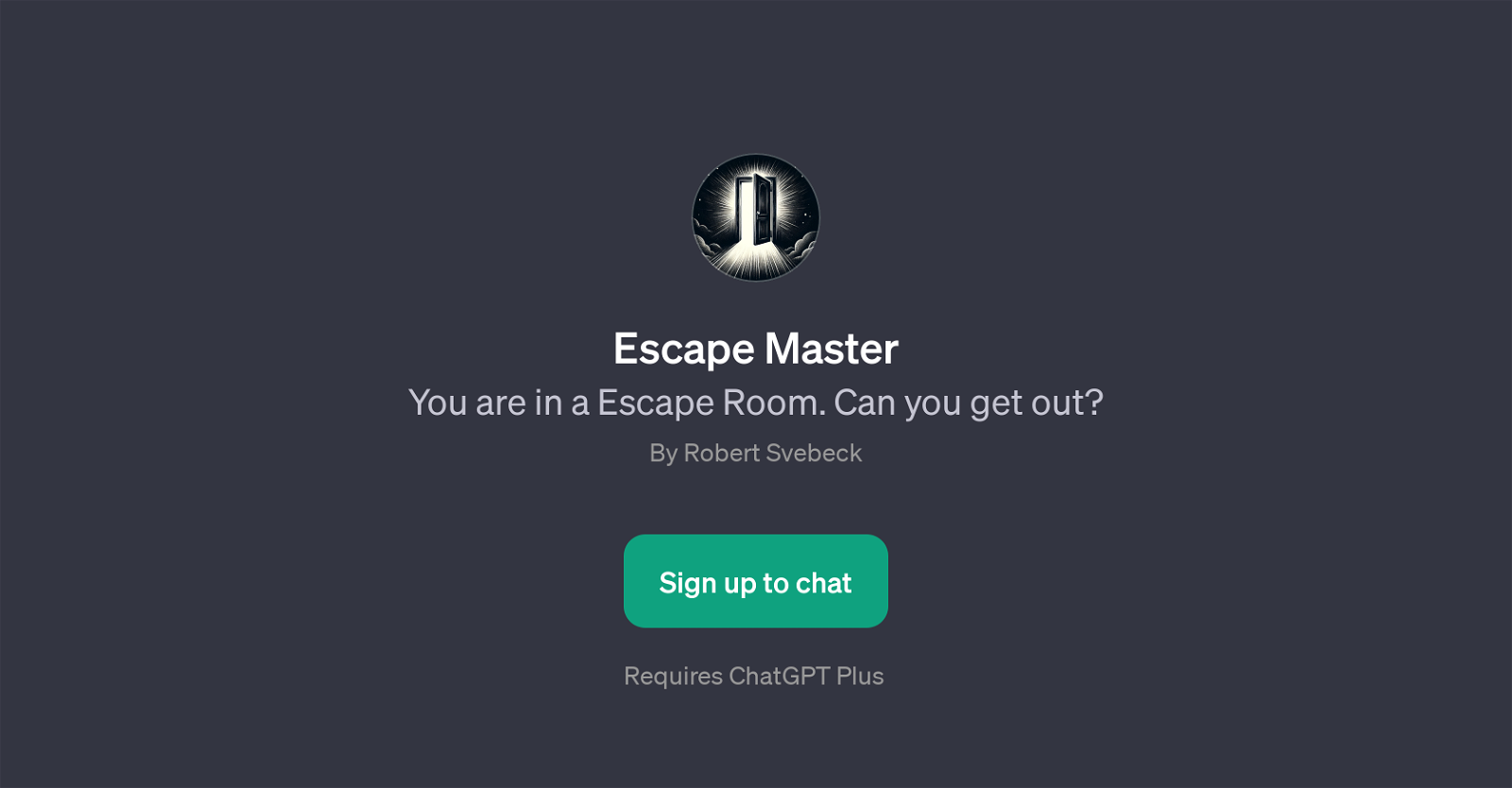 Escape Master website