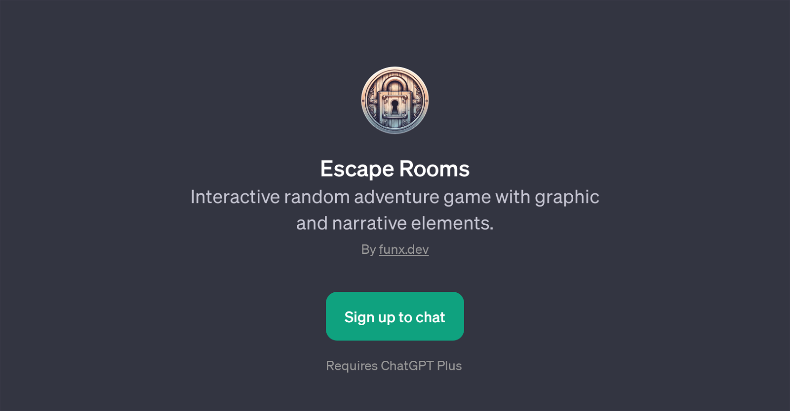 Escape Rooms website