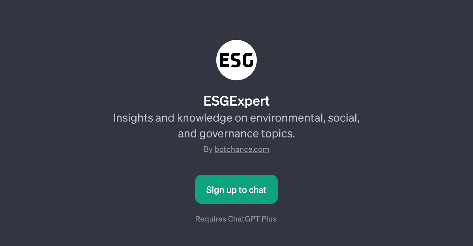 ESGExpert website