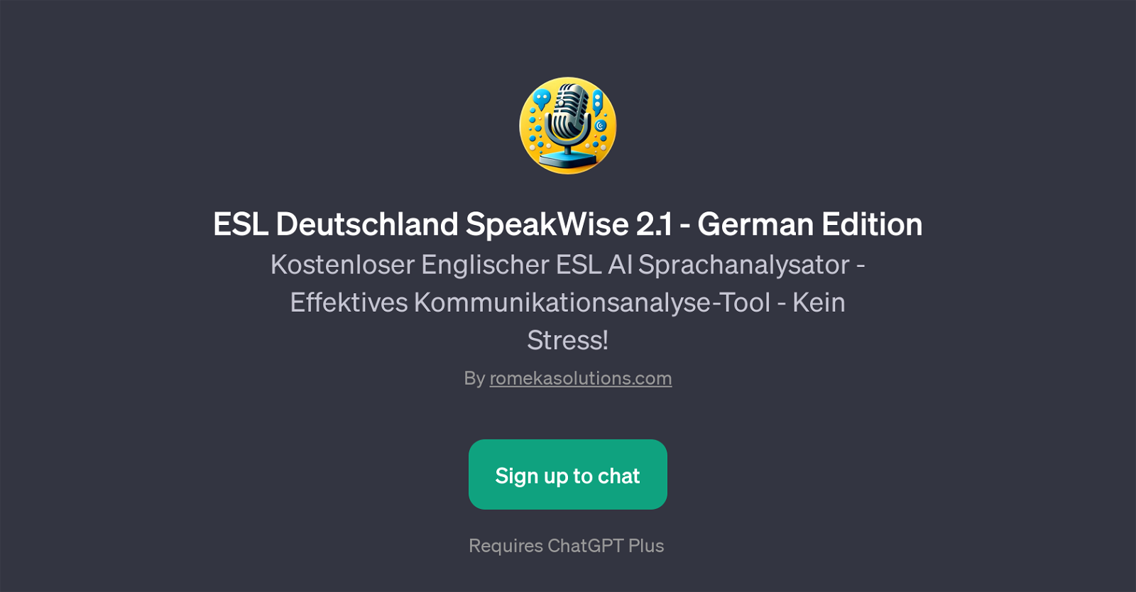ESL Deutschland SpeakWise 2.1 - German Edition website