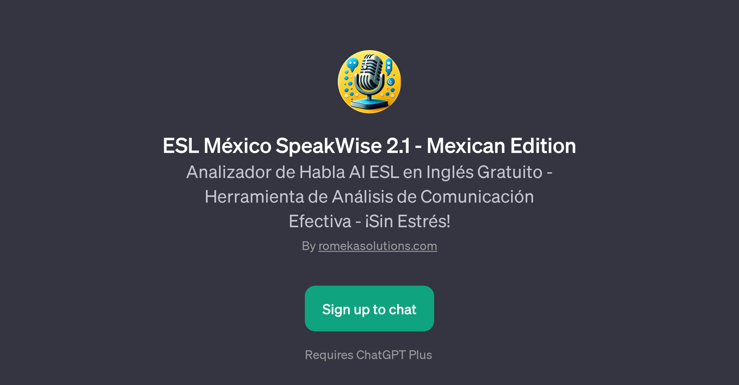 ESL Mxico SpeakWise 2.1 - Mexican Edition website